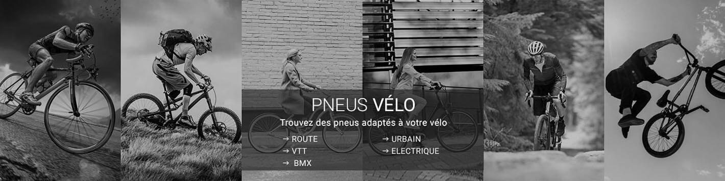 Pneus Vélo - Ville, VTT, route, bmx, electrique
