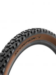 Pneu VTT Pirelli Scorpion E-MTB M Gold - 29x2.6 - Noir/Or - Pliable