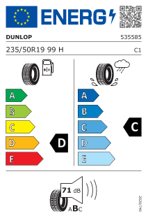Pneu Dunlop Grandtrek Touring A/S 235/50 R 19 99 H